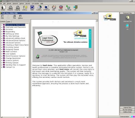 Legal-Voice Professional Screenshot